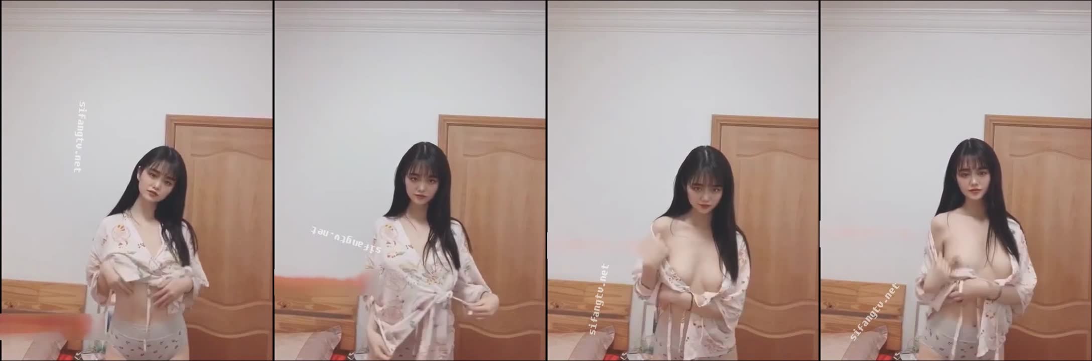 【国产精品】 【会喷水的亲姐姐】暴力剪烂气质姐姐新买的喇叭裤，狂操一线天极品美鲍，绝世好逼出水量恐怖惊人！堪比小便失禁！第一次见到姐姐全自动观音坐莲 [27:00]