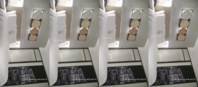 黄色连衣裙小姐姐和男朋友逛街 白色内内